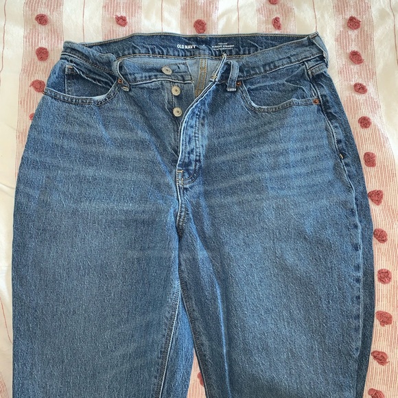 High Rise Slouchy Straight Jeans - Picture 2 of 4